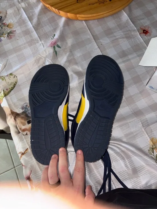 Nike Low-Top Sneakers in Michigan Colorway - Picture 3 of 3